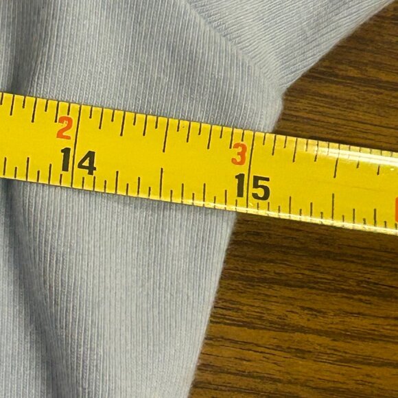 Gap Kids XL(12) Light Blue Star-Embroidered Long-Sleeve Stretch Cotton Shirt - Picture 10 of 11